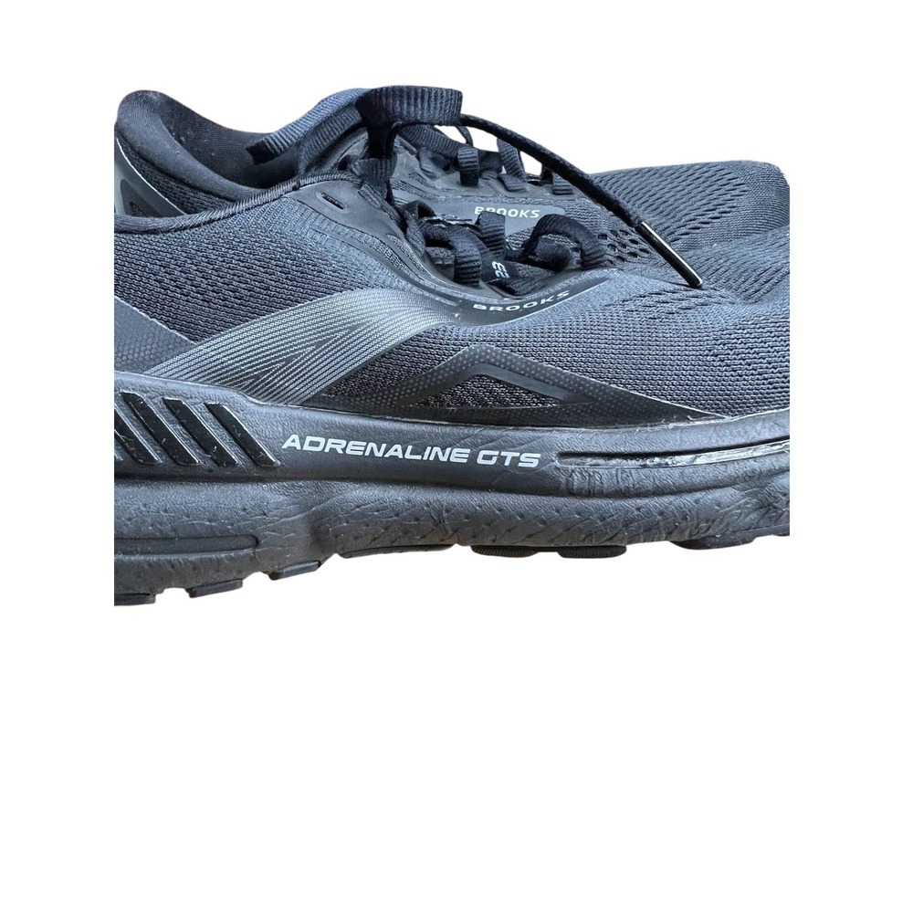 Brooks Adrenaline GTS 23 Running Shoes -Triple Black - Size 8 2e - Extra wide - Picture 9 of 10